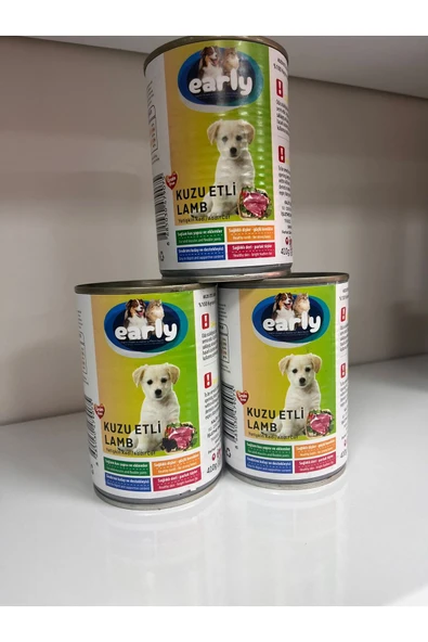 EARLY YAVRU KÖPEK KUZU ETLİ LAMB 410 G ürün görseli 1