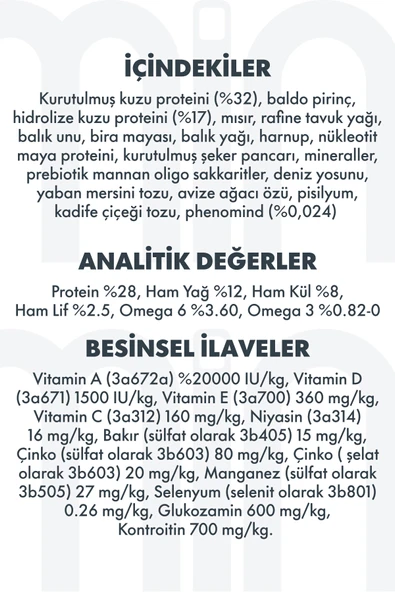 Pro Performance Light & Kısırlaştırılmış Mini Irk Kuzu Etli ve Yaban Mersinli Köpek Maması 7 Kg - Resim 3