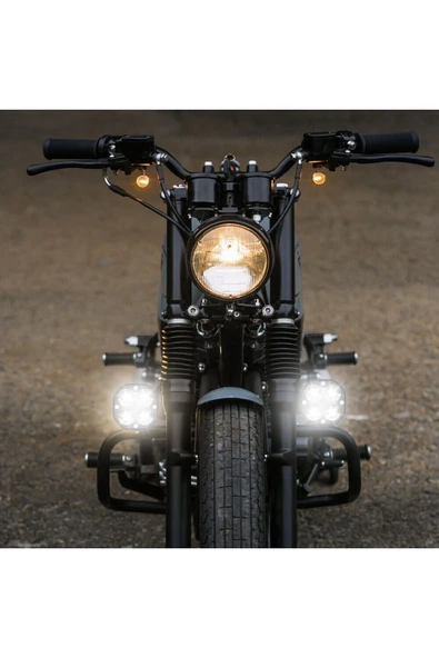 ASTRALED Off Road Arazi Aracı ve Motosiklet Uyumlu 3 inç Amber Sarı Renk Çalışma Ve Sis Lambası 1 ADET - Resim 3