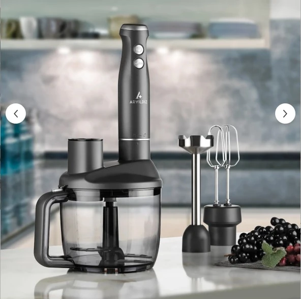Aryıldız Multı Functional Mutfak Robotu Antrasit ürün görseli