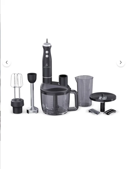 Aryıldız Multı Functional Mutfak Robotu Antrasit - Resim 2