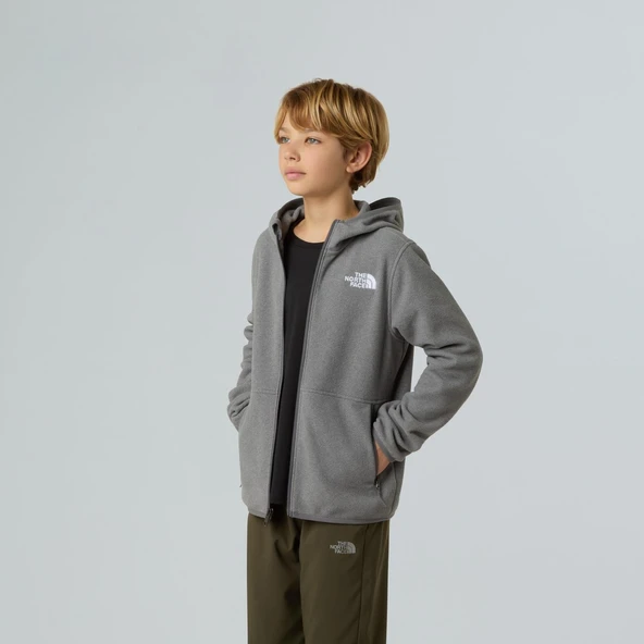 The North Face Teen Tam  Fermuarlı Genç Çocuk Glacier Polar NF0A8CVFCQI1 - Resim 4