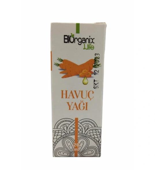 Biorganix Life Havuç Yağı 20 ml ürün görseli