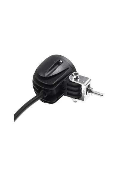 ASTRALED Motosiklet Sis Farı Beyaz Güçlü LED Far Odaklamalı Yuvarlak LED (1 Adet) - Resim 3