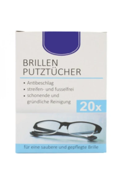 Med Gözlük Temizleme Bezi Mikrofiber 20'li ürün görseli