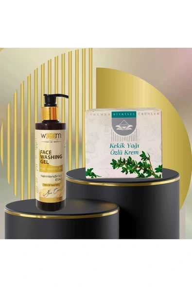 Çare Burada Kekik Yağı Özlü Krem + Yüz Yıkama Jeli 250 Mi ürün görseli