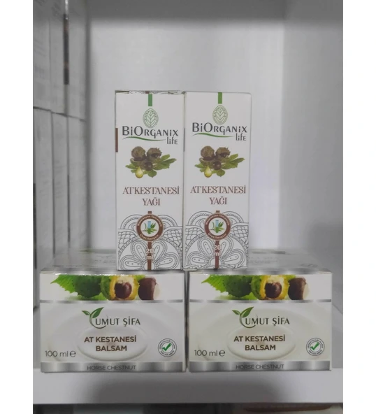2 Adet At Kestanesi Balsam ve At Kestanesi Yağı ürün görseli