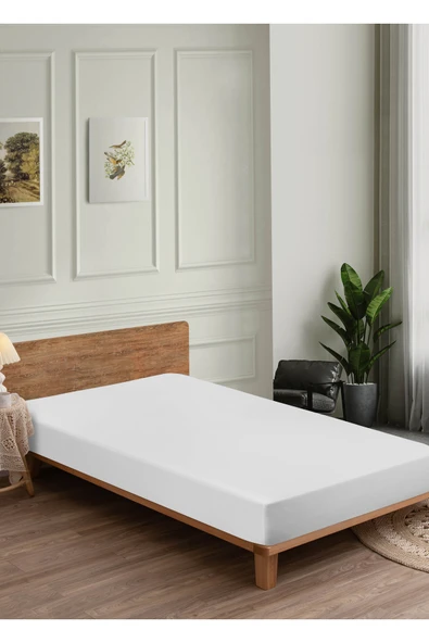 Vivesta Home %100 Pamuk Penye Lastikli Çarşaf | Tek ve Çift Kişilik | Yumuşak, Nefes Alan Kumaş – Renk Seçenekli - Resim 2