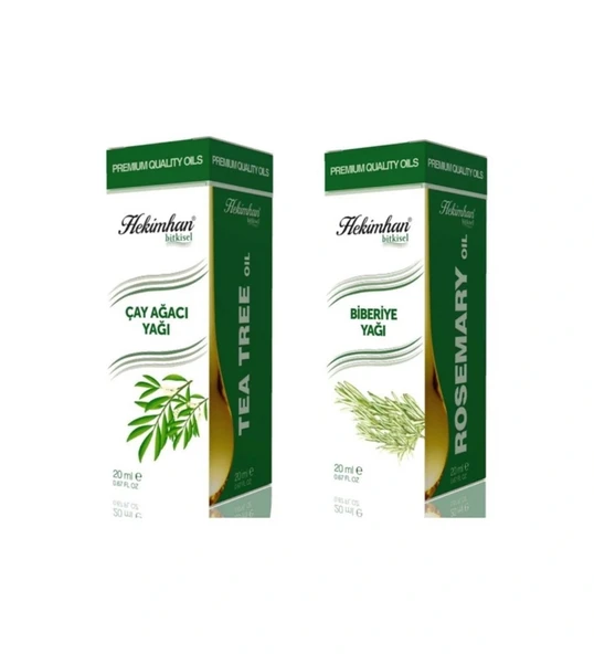 Çare Burada Çay Ağacı Yağı 20 ml ve Biberiye Yağı 20 ml ürün görseli 1