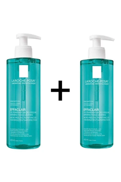La Roche Posay Effaclar Mikro-Peeling Arındırıcı Jel 400 Ml 3337875708289 X2 ürün görseli