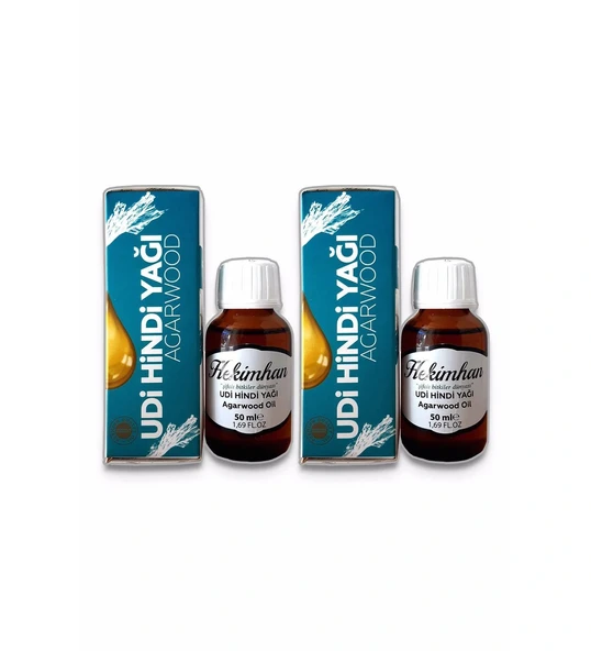 Hekimhan 2 Adet Udi Hindi Yağı 50ml ürün görseli