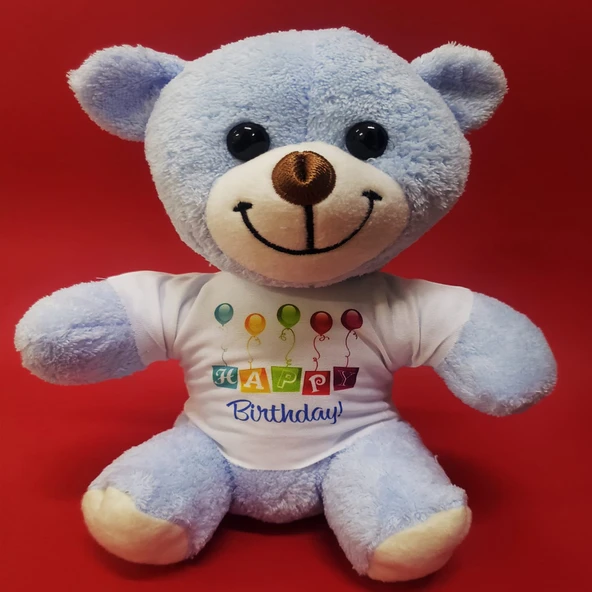 Doğum Günü Mesajlı Sevimli Ayıcık ürün görseli
