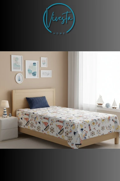 Vivesta Home 4 Mevsim Kullanılabilir Tek Kişilik Çok Amaçlı Örtü | Şık ve Dayanıklı Kumaş Kalitesi - Resim 2