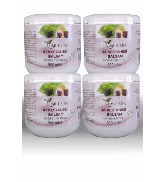 Umut Şifa At Kestanesi Masaj Kremi 4 Adet ürün görseli 1