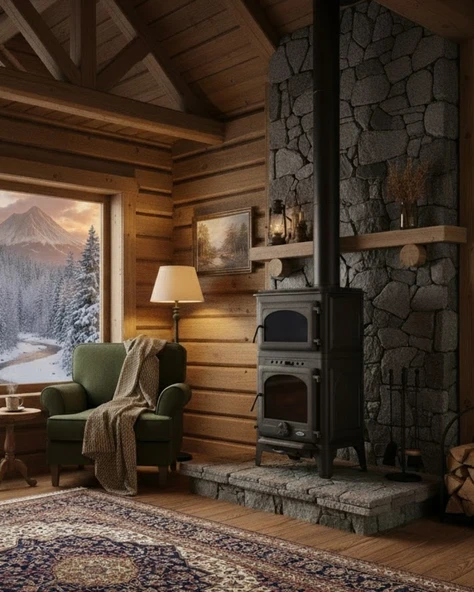 Reyo Stove Danışment Fırınlı Küllüklü Döküm Şömine Soba - Resim 2