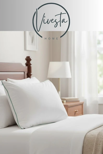 Vivesta Home 50×70 Aloe Vera Yastık – Rahat Uyku ve Boyun Destekli, Doğal Aloe Vera ürün görseli 1