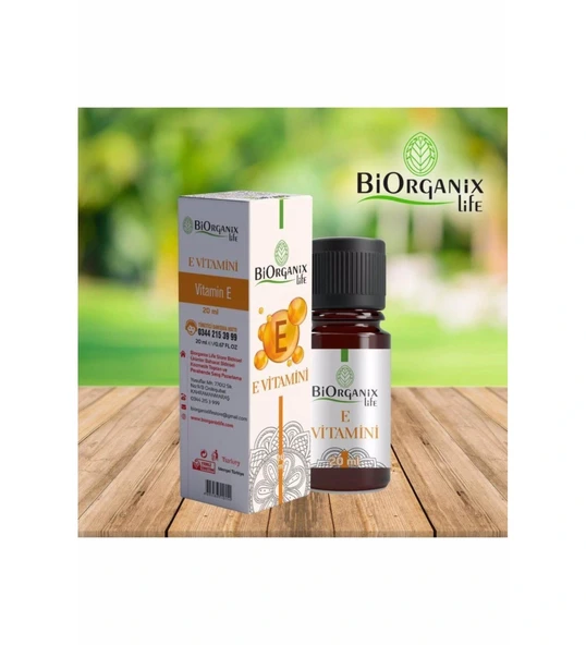 Biorganix Life E Vitamin Yağı 20 Ml ürün görseli