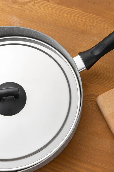 Rosa Granit Balık Tavası 30 cm - Resim 4