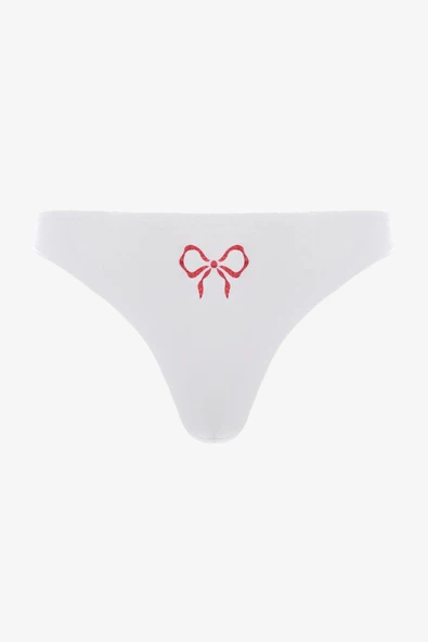 Ribbon Fiyonk Baskılı 2'li Külot - Resim 2