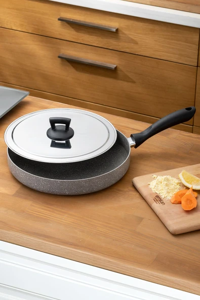 Rosa Granit Balık Tavası 30 cm ürün görseli