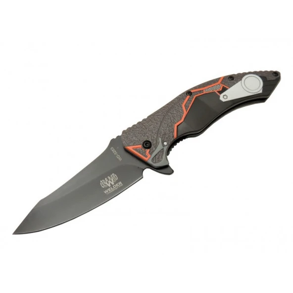 Kapaklı Çakı 21 cm Yarı Otomatik , Kemerlikli - Resim 2