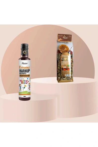 Çare Burada C Vitaminli Harnup Extraktlı Keçiboynuzu Özü 350 Gr Ve Kış Çayı 200 Gr ürün görseli