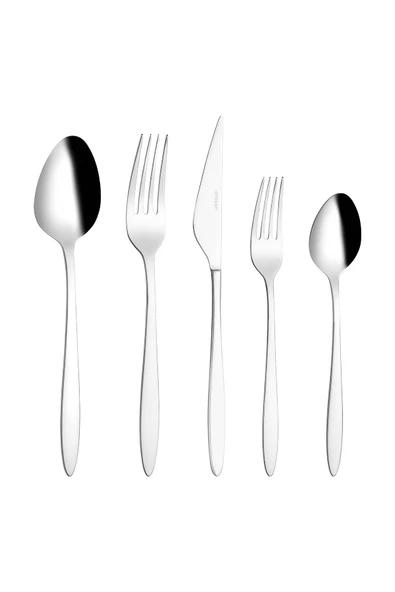 Yakamoz 24 Parça 6 Kişilik Kutulu Çatal Kaşık Bıçak Takımı - Resim 3