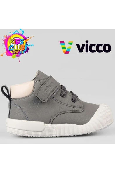 Vicco Paw II 946.E25K.377 Anatomik Taban Erkek Çocuk İlkadım Bot Füme 19-21 ürün görseli