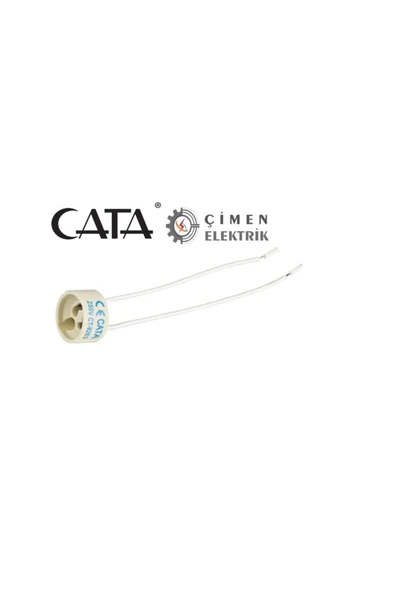 Cata 100 ADET CATA CT 9263 Gu-10 Ampül Duyu 12cm Kablolu ürün görseli 1