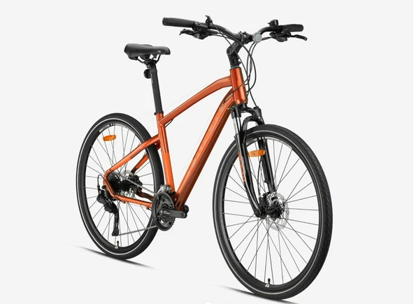 KRON TX 300 28 JANT 18 VİTES HİDROLİK DİSK FREN 18" YENİ CUES SİSTEM BAKIR-KAHVERENGİ(GREENWAY BİSİKLET) - Resim 2