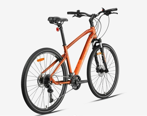 KRON TX 300 28 JANT 18 VİTES HİDROLİK DİSK FREN 18" YENİ CUES SİSTEM BAKIR-KAHVERENGİ(GREENWAY BİSİKLET) - Resim 3