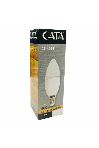 Cata Ct-4083 8w Buji Led Ampul 3200k Günışığı E14 - Resim 3
