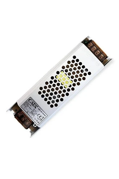 Cata CT-2675 120W 12,5 Amper Adaptör Klemensli Süper Slim Şerit Led Trafosu ürün görseli 1