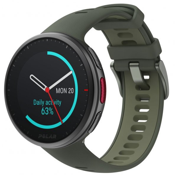 Polar Vantage V2 Hafif Premium Çoklu Spor Saati M/L Yeşil - 6