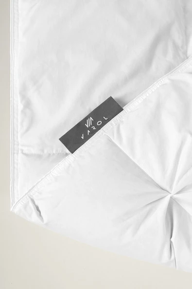 Varol El Yapımı Queen Kaz Tüyü Yorgan %90 Gıdık / %10 Sırt – Çift Kişilik 195×215 cm - Resim 2