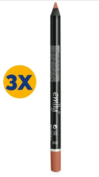 Golden Rose Emily Dudak Kalemi No: 203 3 Adet ürün görseli