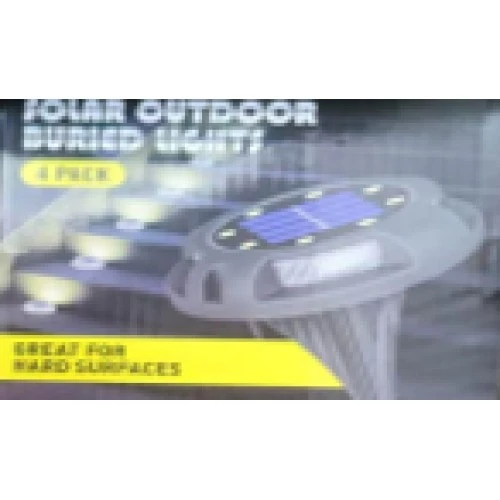 Solar Güneş Panelli LED Bahçe Ledi (8 li Set) - Resim 2