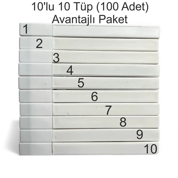 ZORRO 1404 Geniş Maket Bıçağı Yedeği 18mm 7 Kırımlı 100 Adet - Resim 3