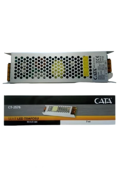 Cata 10 Amper Şerit Led Trafosu Ct-2576 12 Volt ürün görseli