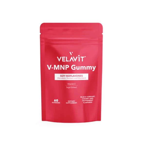 Velavit V-MNP Gummy - Adaçayı ve Vitamin E İçeren Takviye Edici Gıda 60 Kapsül ürün görseli