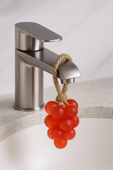 Üzüm Demeti Doğal Sabun – El Yapımı, Kokulu, 11’li - ZTSABUN  Kırmızı - Resim 4