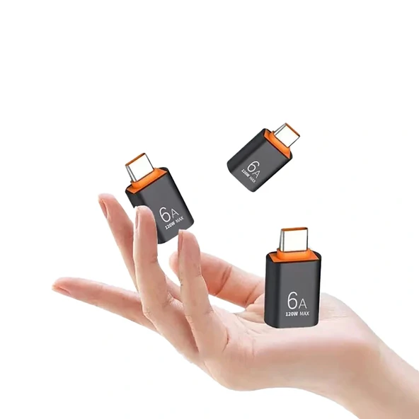 Zore AC-59 Type-C to USB-A OTG Adaptör - Resim 2