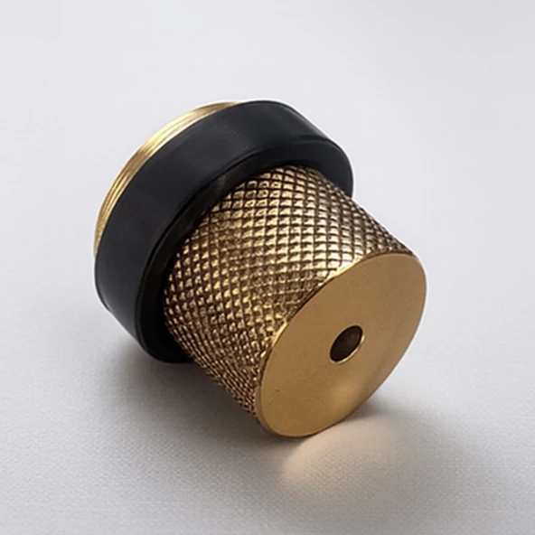 Tırtıklı Titanyum Kapı Tamponu Yüksek Dayanım Çarpma Engelleyici Metal Duvar Koruma Stoperi - Resim 4