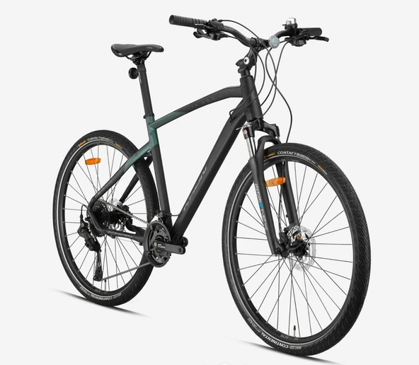 KRON TX 500 28 JANT 20 VİTES HİDROLİK DİSK FREN 20" YENİ CUES SİSTEM MAT SİYAH-FÜME(GREENWAY BİSİKLET) - Resim 2