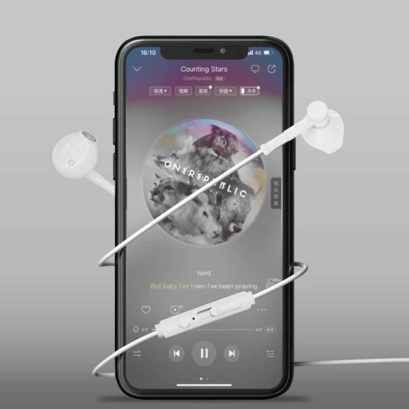 Lapas Kulaklık Kablolu Mikrofonlu 3.5 mm HD Ses LY600 - 2