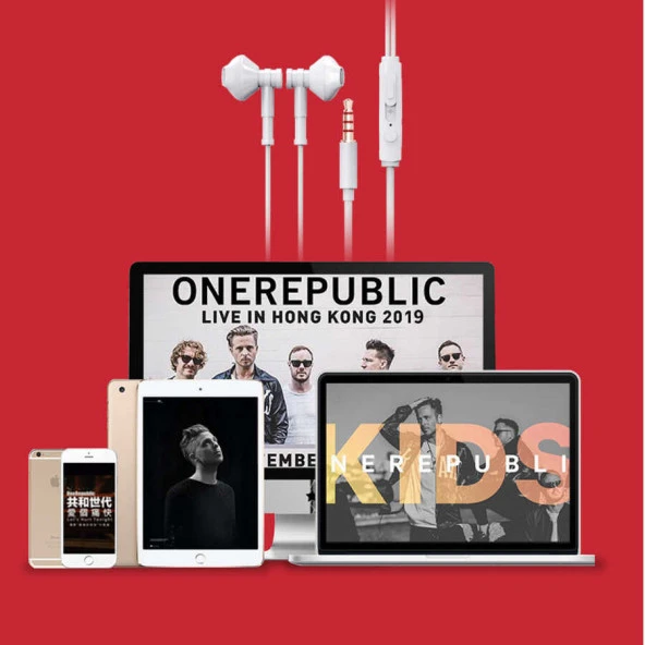 Lapas Kulaklık Kablolu Mikrofonlu 3.5 mm HD Ses LY600 - 4