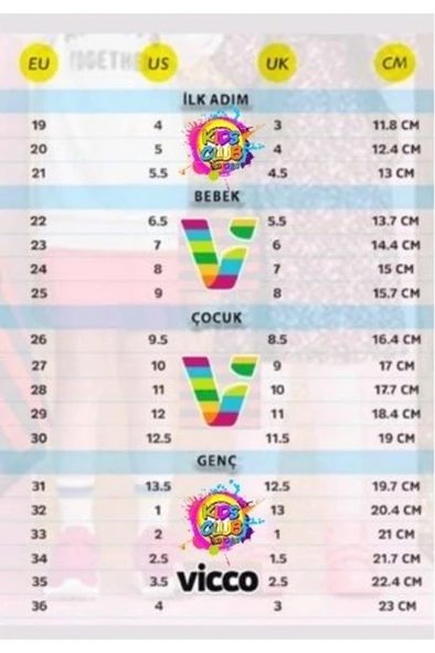 Vicco Paw II 946.E25K.377 Anatomik Taban Erkek Çocuk İlkadım Bot Füme 19-21 - Resim 6