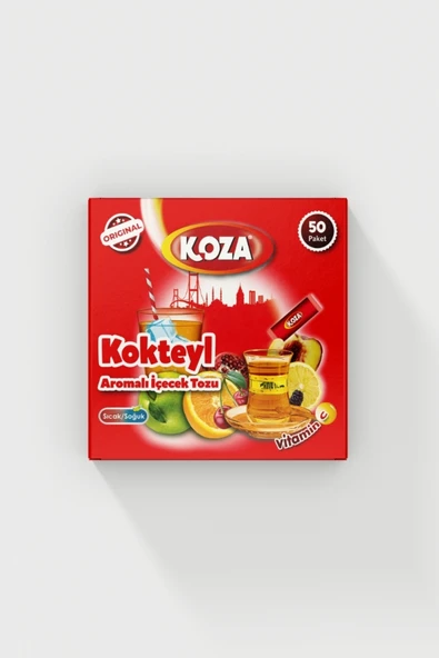 Koza Tek İçimlik Kokteyl Aro. İçecek Tozu (50 Stick) - Resim 3