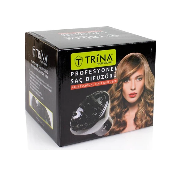Trina Fön Makine Aparatı -213 Siyah - Resim 2