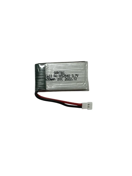 852540 / 3.7V - 650mAh - 20C BEYAZ SOKET - Resim 2